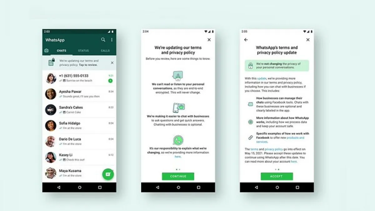 WhatsApp Privacy Update