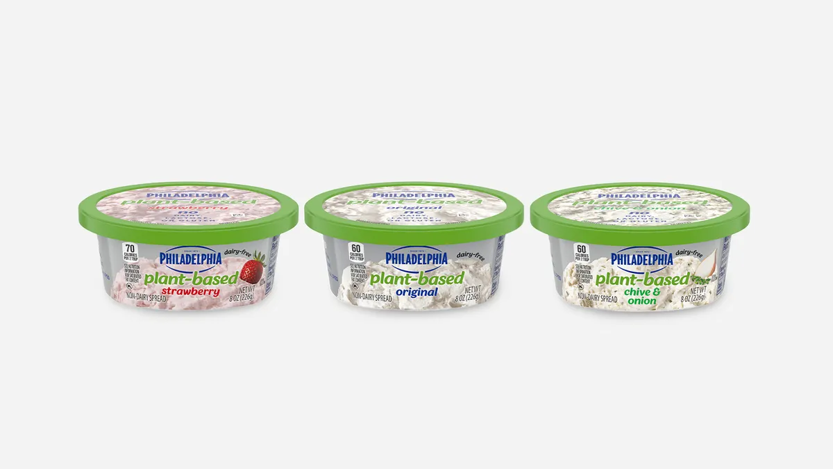 Philadelphia plant-based cream cheese alternative