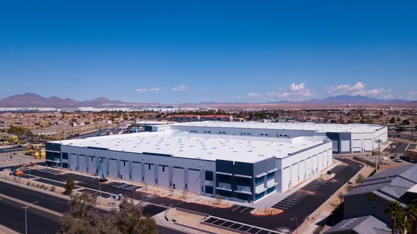 Aerial view of Alpla Las Vegas facility