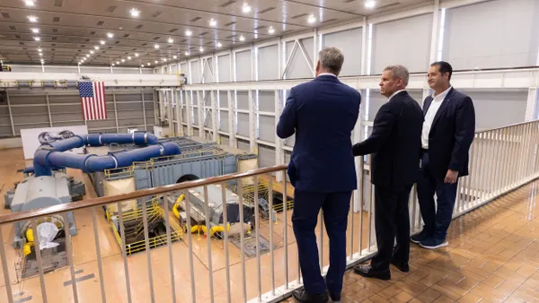 Tennessee Valley Authority President and CEO Don Moul celebrates a deal with Type One Energy to develop a fusion reactor at TVA's Bull Run site, a former coal plant.