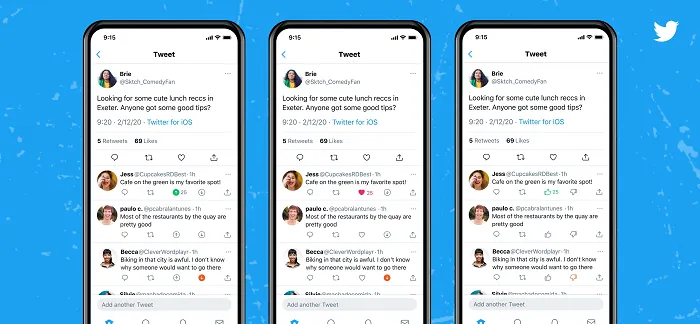 Twitter up and downvotes