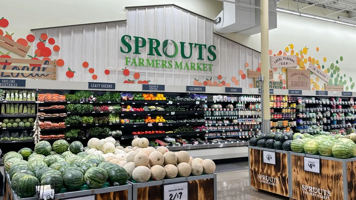 Interior of Manassas, Virginia, Sprouts