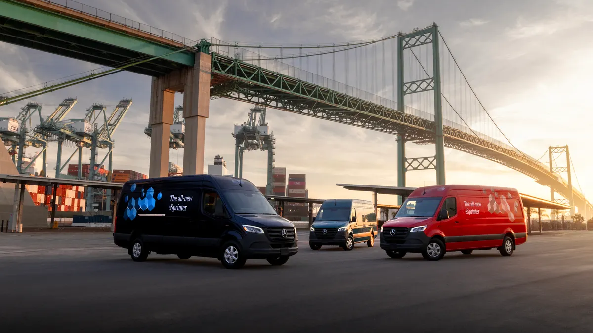 Mercedes-Benz eSprinter vans