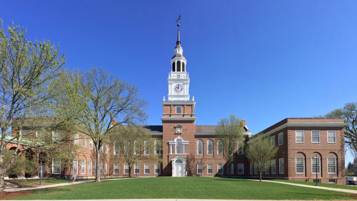 Dartmouth College library