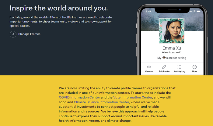 Facebook Frame Studio