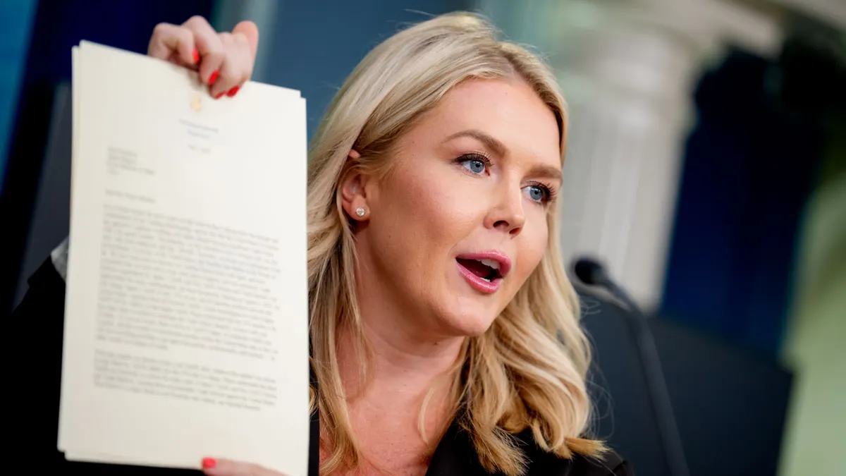 White House Press Secretary, Karoline Leavitt
