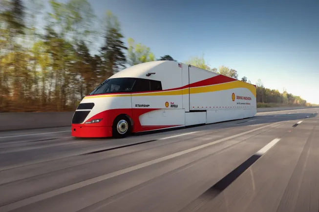 Shell builds bridge to zero-emissions future with 10.8 MPG truck ...