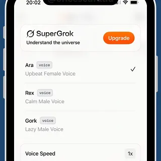 Gork voice