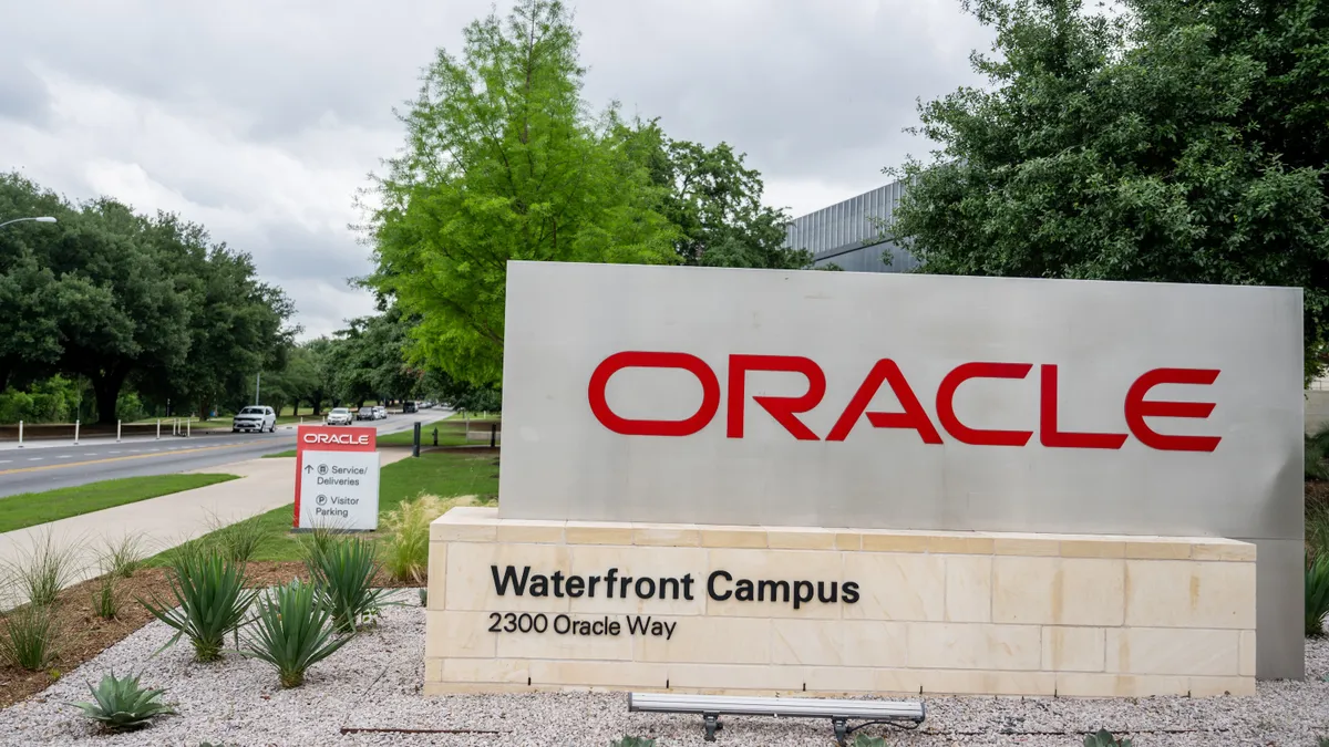 The Oracle Headquarters on April 24, 2024 in Austin, Texas.