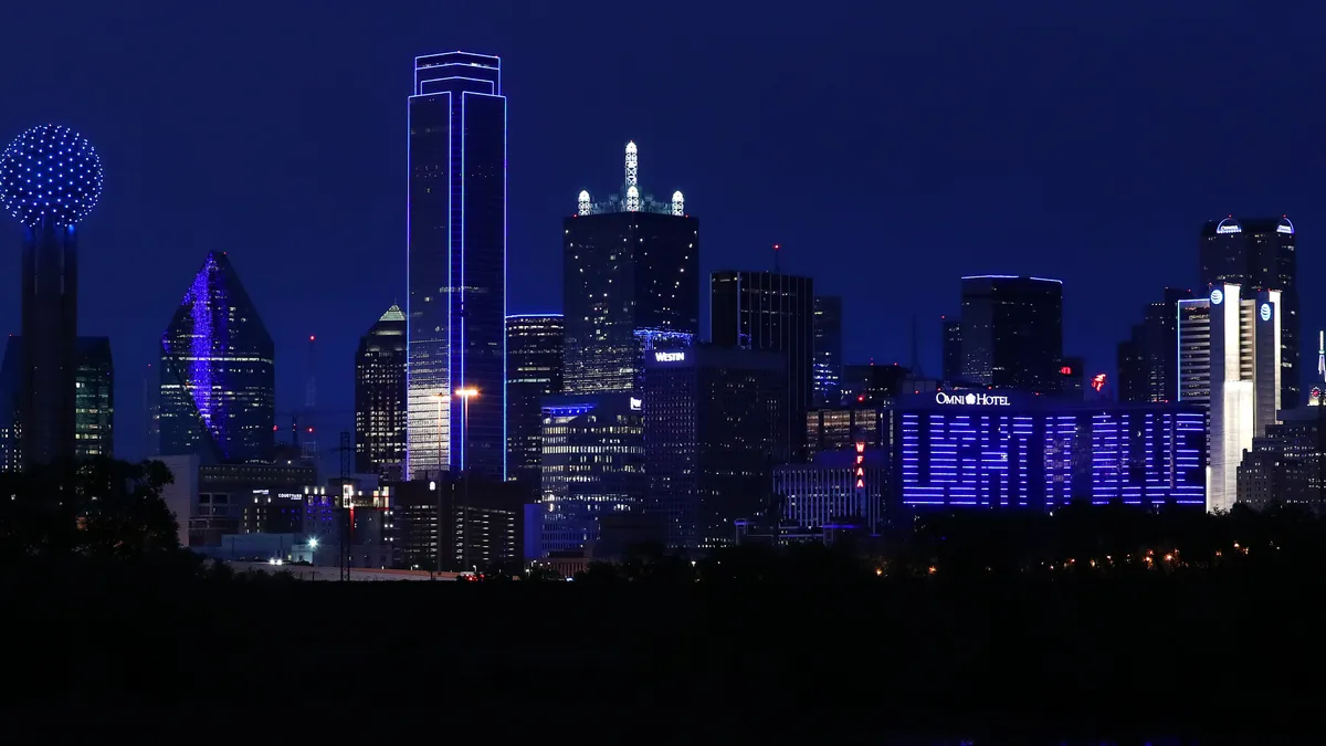 Dallas skyline