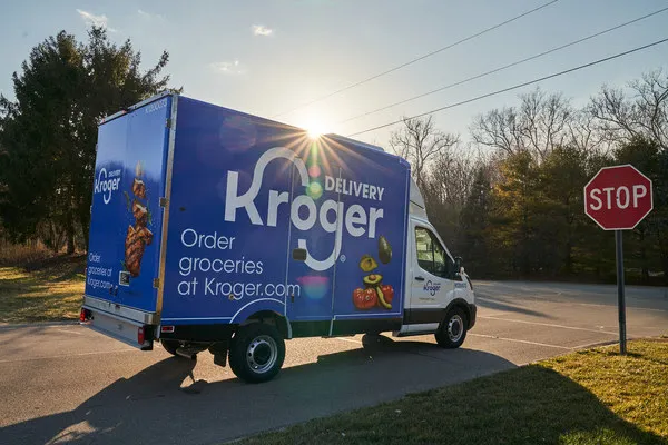 Delivery Kroger truck