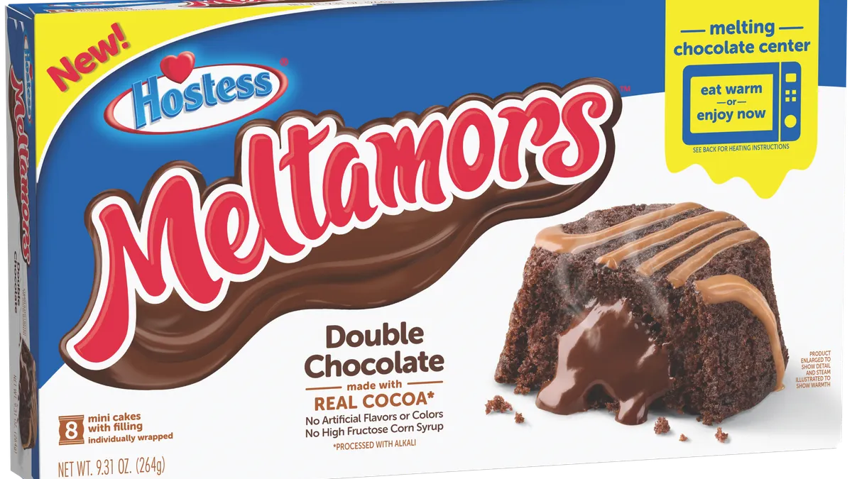 J.M. Smucker's latest snack, Hostess Meltamors