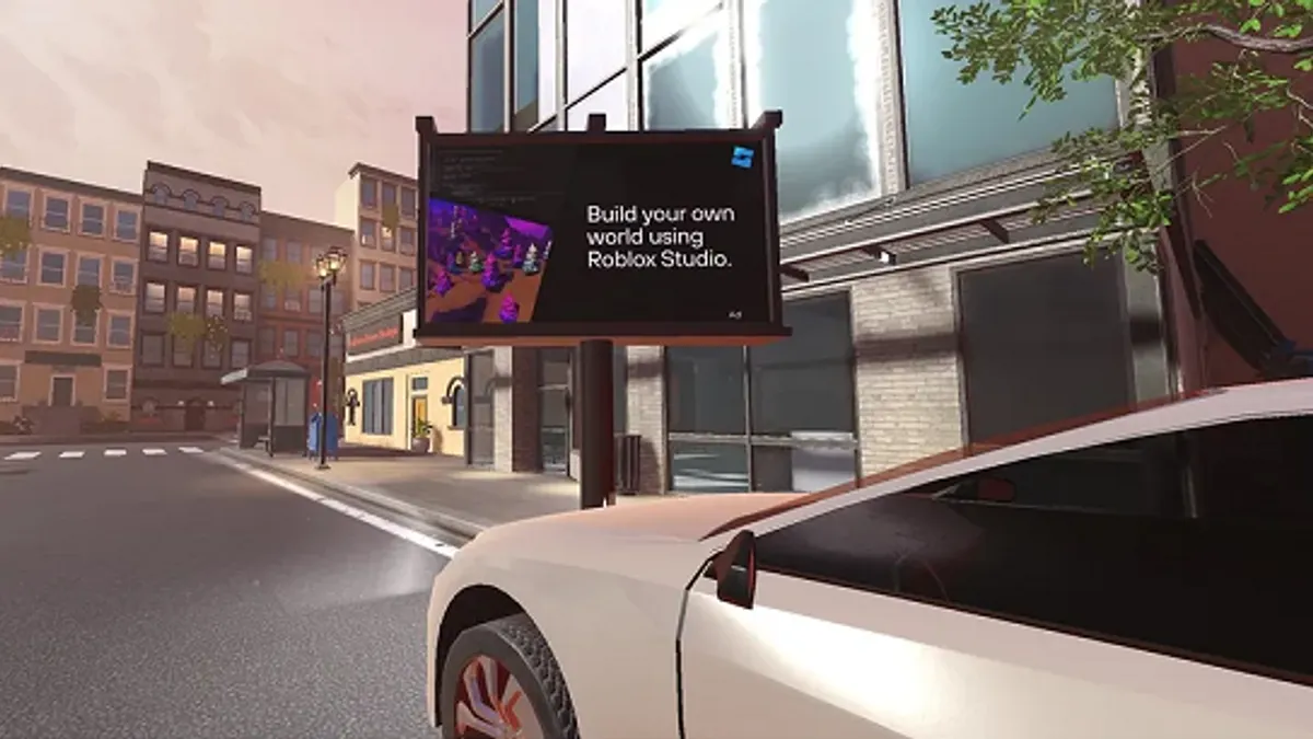 Google ads in Roblox