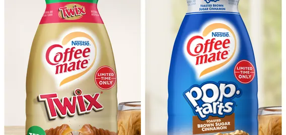 Nestle, creamer, coffee mate, twix, pop tarts