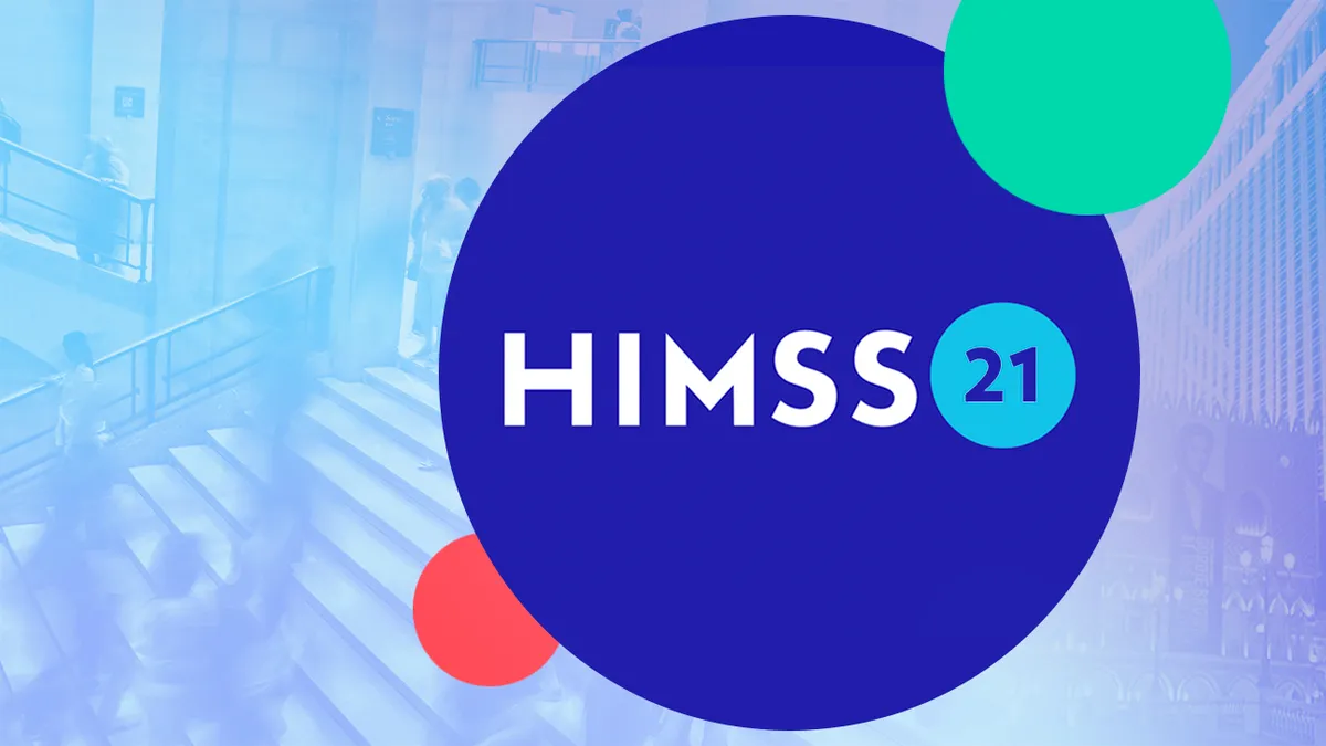 HIMSS21 header photo for health conference news