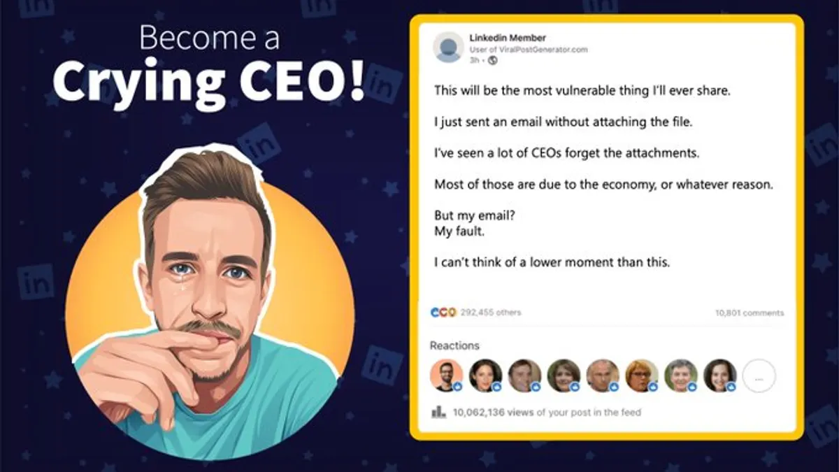 LinkedIn Viral Post Generator