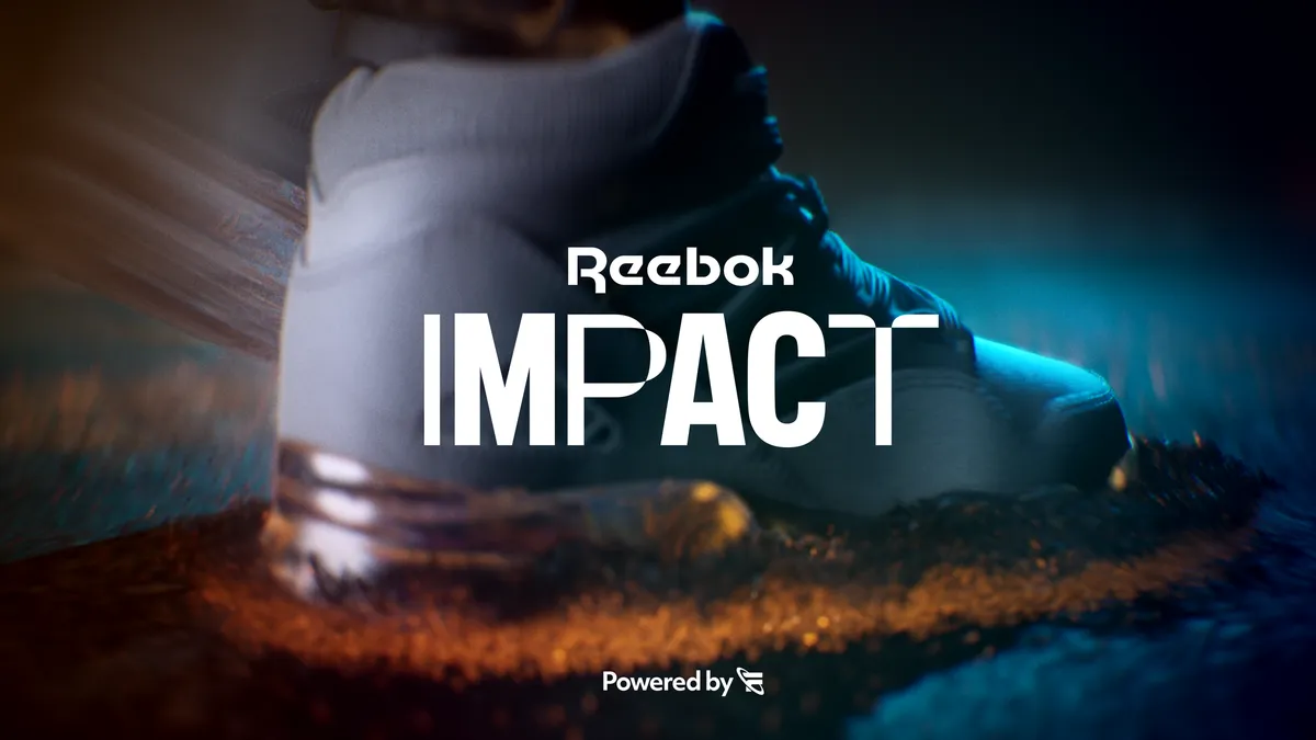 A brand image of Reebok and Futureverse's campaign