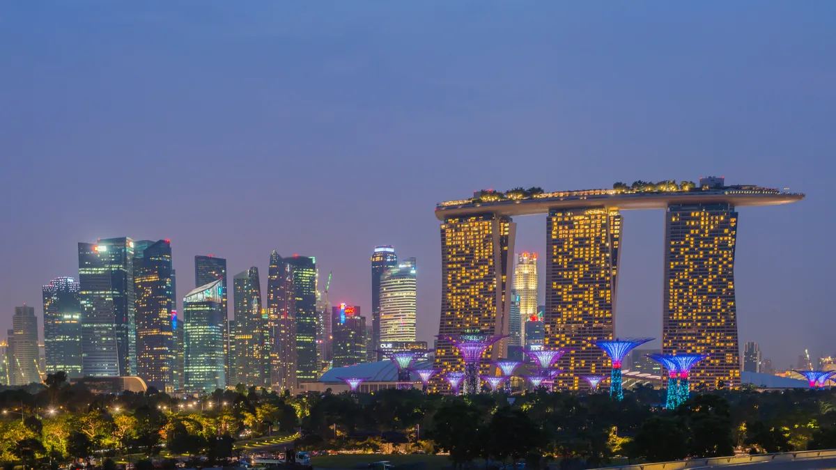 Singapore skyline