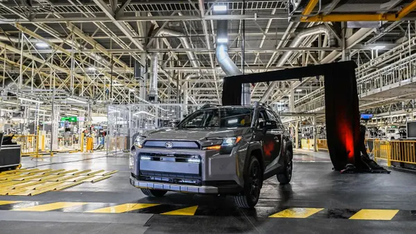 Toyota RAV4 built by Toyota Motor Manufacturing Canada.