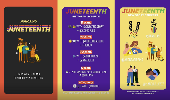 Instagram Juneteenth