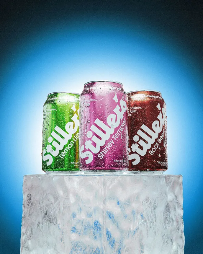 Stiller's Soda cans