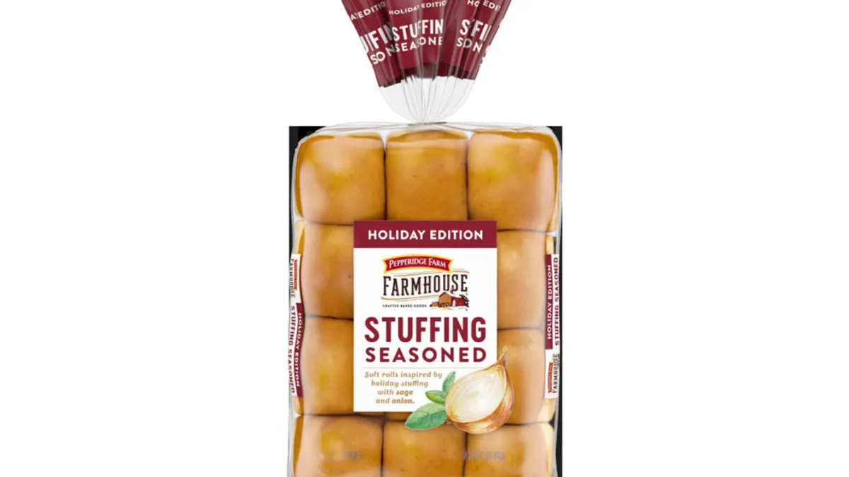 Pepperidge Farm's new Stuffing Seasoned Rolls