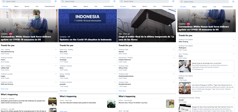 Twiter trends