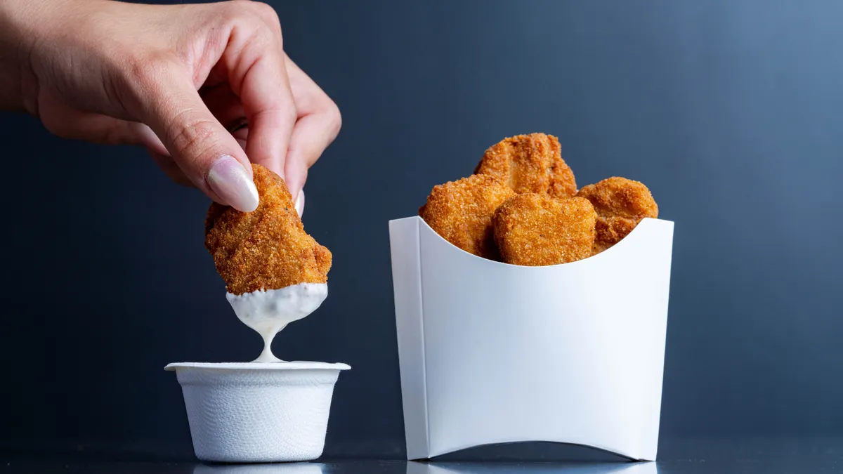 Recreate Foods chicken nugget