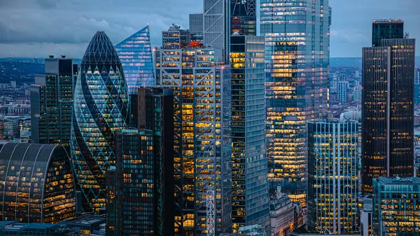 The City of London Skyline