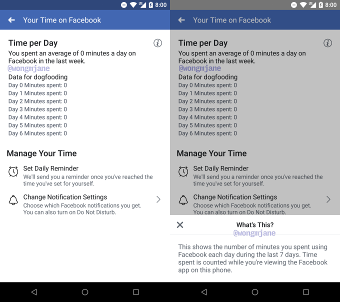 Facebook Tests New Tool to Track the Amount of Time You're Spending on the Platform | Social Media Today