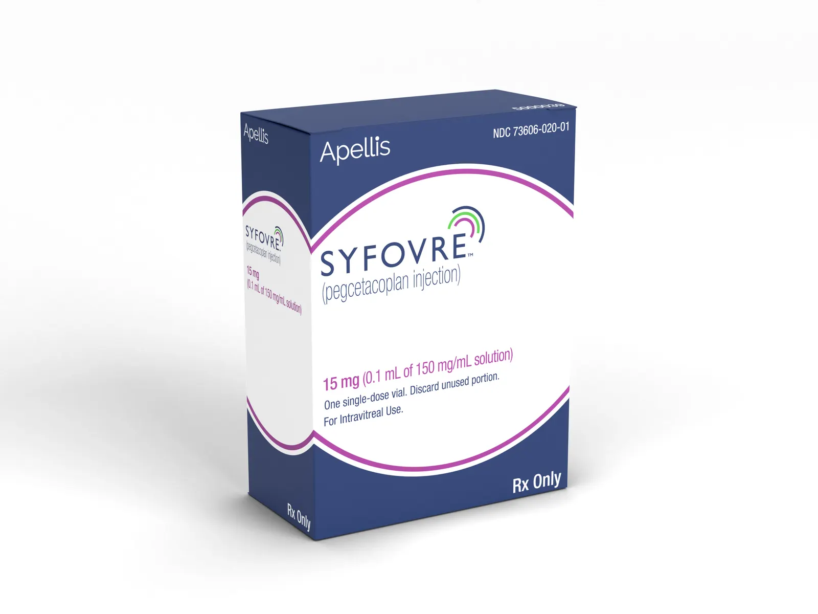 An image of Apellis Pharmaceuticals' vision loss drug Syfovre