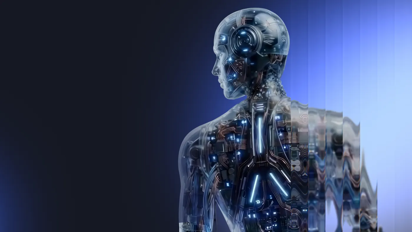 An illustration of an android.