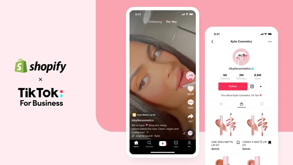 Shopify introduces new in-app shopping experiences on TikTok.