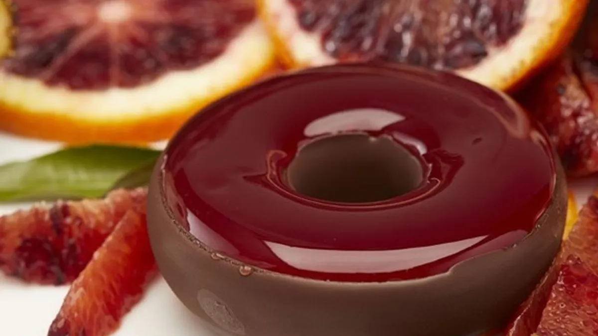 A gelato sorbet made with Evocao WholeFruit chocolate