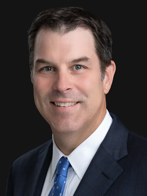 A headshot of Jason Johnson, CHS' CFO.