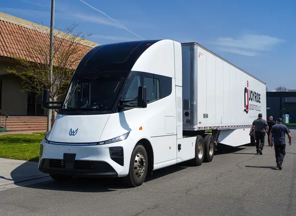 Battery-electric trucks demonstrate longhaul potential