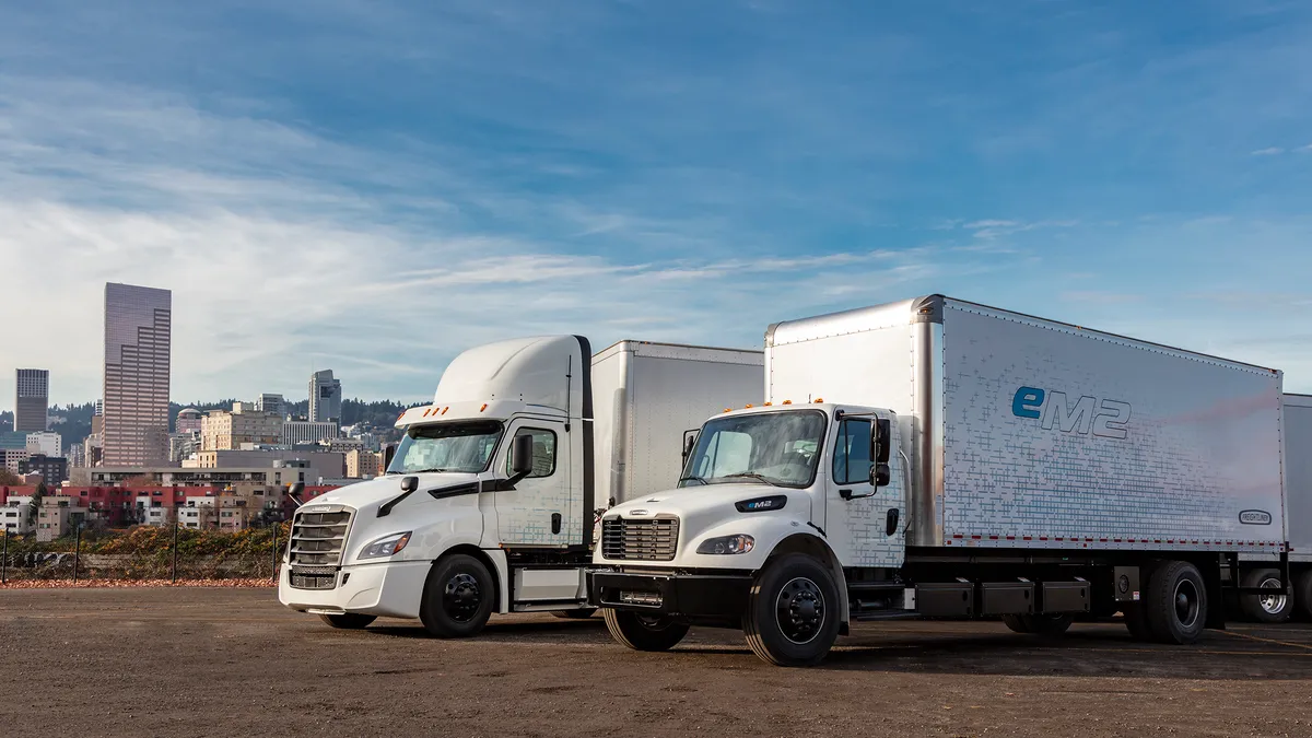 Daimler Trucks' battery-electric models