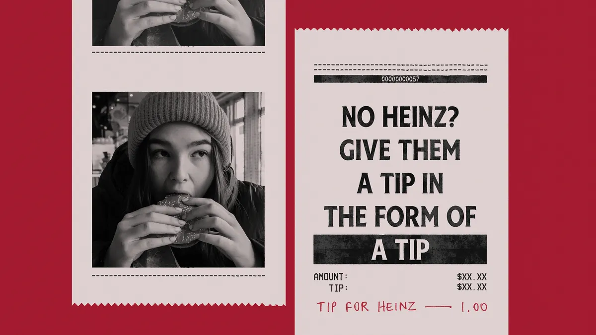 "Tip for Heinz" key visual.