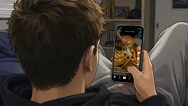 TikTok food clips