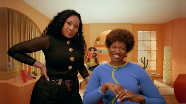 Amika campaign imagery for "On Your Wavelength" featuring Rashuna Durham, one of Amika’s lead pro educators.