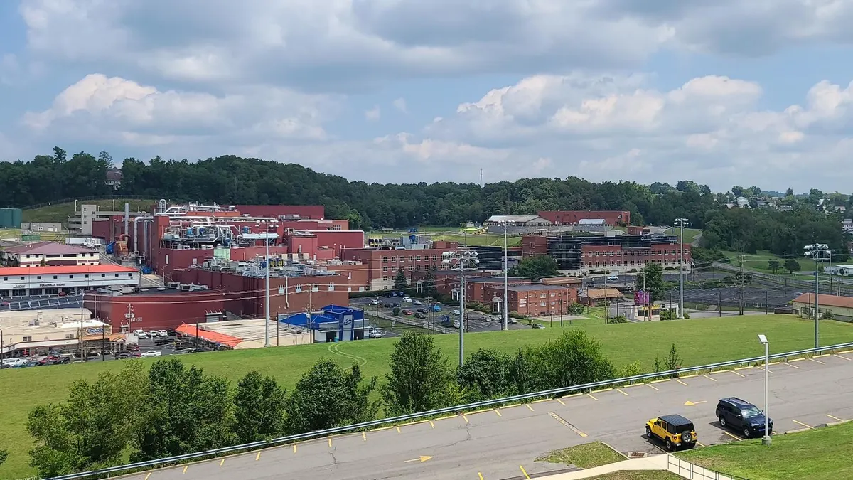 The historic Mylan plant in Morgantown, West Virginia.