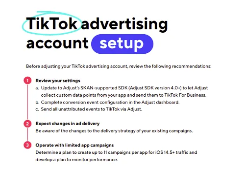 TikTok ATT guide