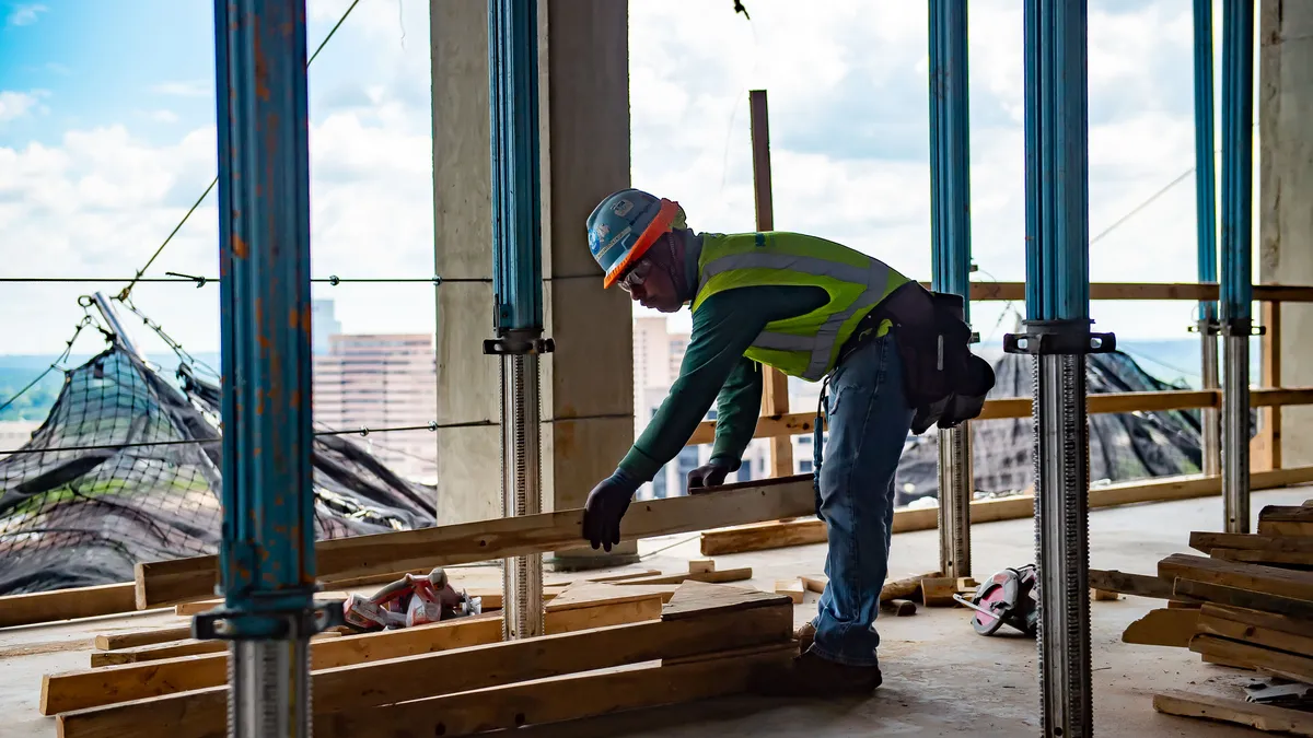 Construction worker onsite