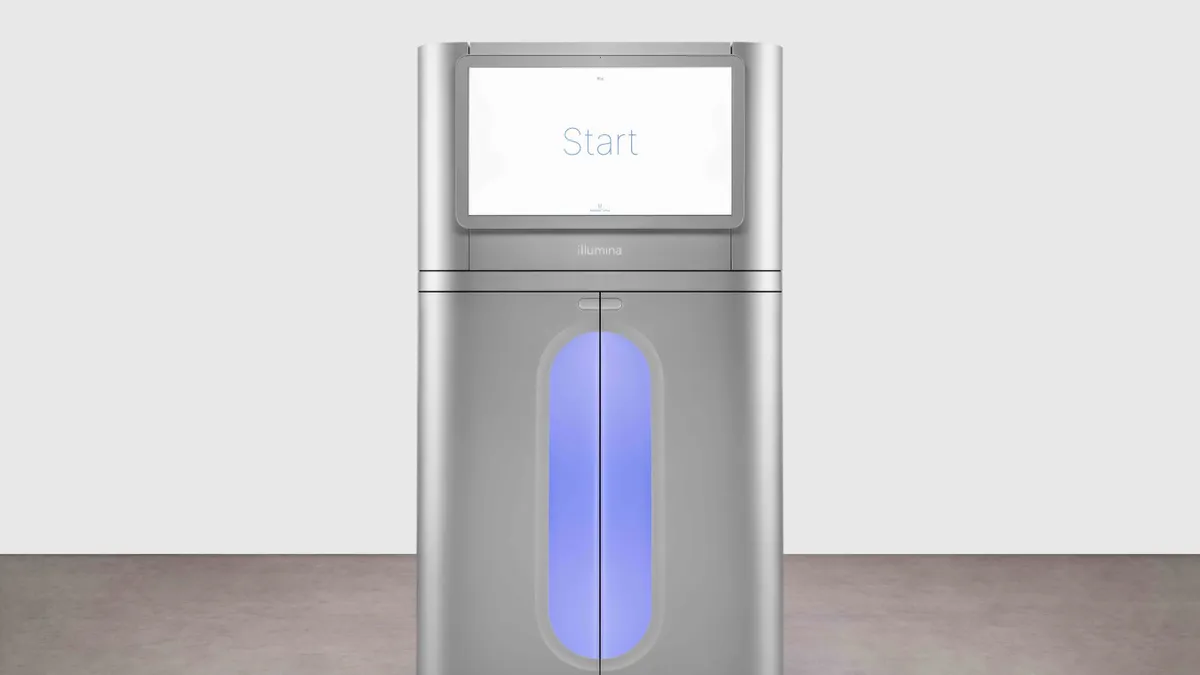 Illumina NovaSeq X Series genome sequencing machine