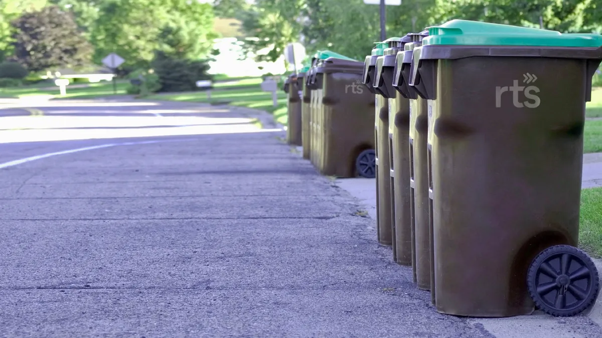 Recycle Track Systems carts