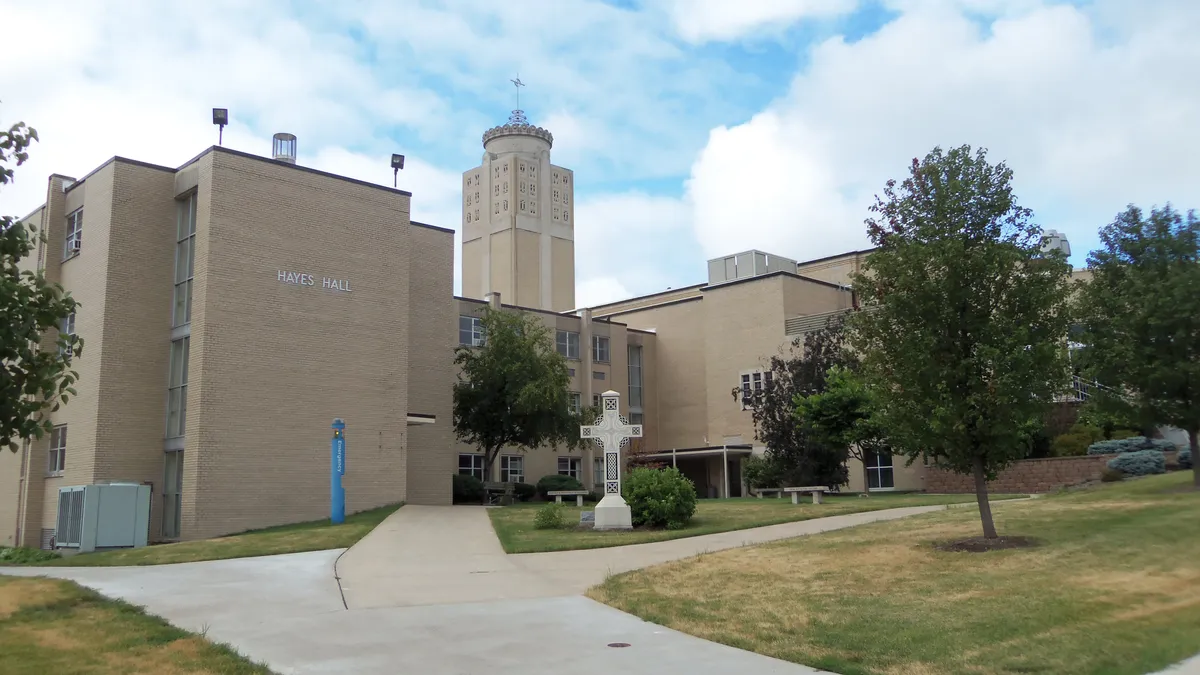 The Campus of St. Ambrose University