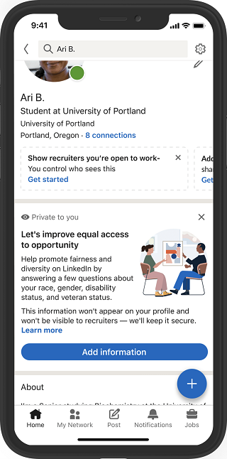 LinkedIn prompts