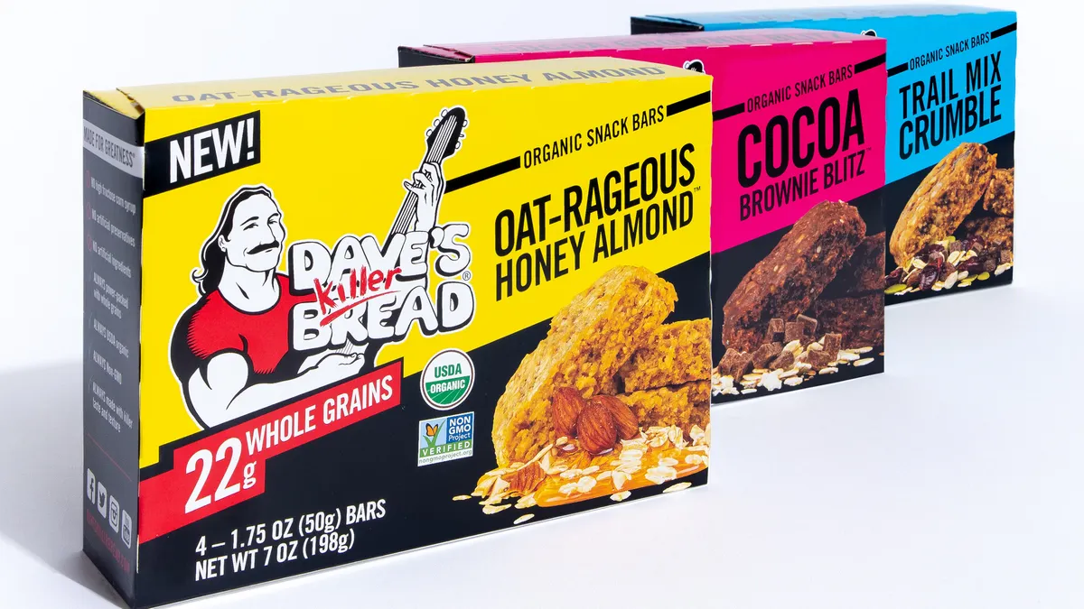 Flowers Foods, Dave's Killer Bread, bars