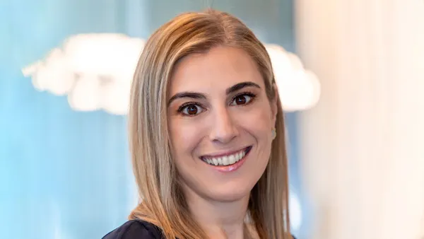 A headshot of incoming Edwards Lifesciences CFO Theodora “Doretta” Mistras.