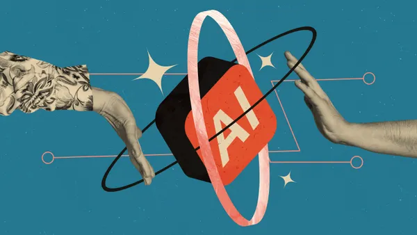 Illustration of floating objects